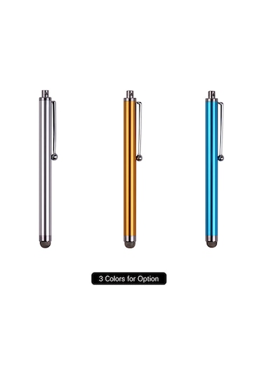 Aubyhe 7.0 Nano Altın Renkli Metal Kapasitif Stylus, Tüm Dokunmatik Ekranlar İçin Evrensel Kalem