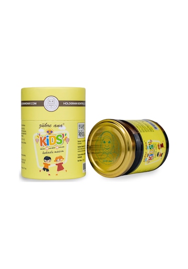 Zühre Ana Kids Arı Sütü Pekmez Vitamin Katkılı Kakaolu Macun 240 G