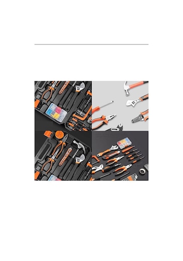 Zhltools 105 Parça Profesyonel Çantalı El Aletleri Seti