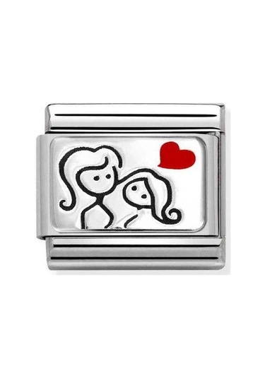 Nomınatıon 330208-56 Çelik Bileklik