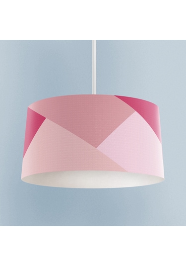 Mekta Home Bebek Ve Çocuk Odası Geometrik Desenli Avize Renkli