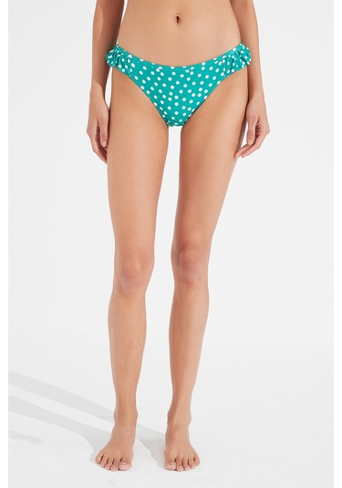 Penti Çok Renkli Point Frill Side Bikini Altı