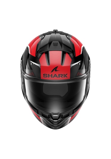 Shark Rıdıll 2 Bersek Kask Beyaz Kırmızı Siyah