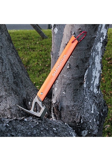 Sundick-açık Kamp Çadır Çekiç Paslanmaz Çelik Çadır Tırnak,turuncu Turuncu