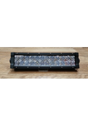 Ducki 33Cm Düz 5D Led Bar 72W Delici