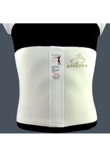 Inan Yün Korse Angora Giydirmeli Bay/bayan Ince Korse Krem