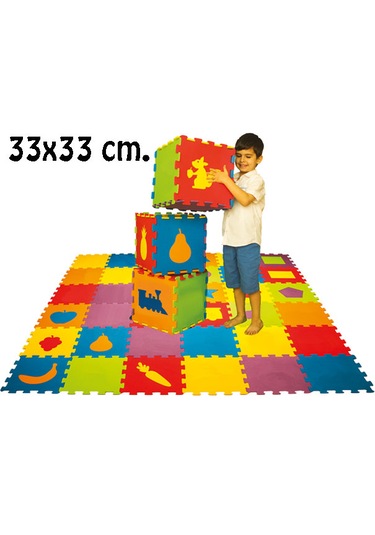 Matrax Oyuncak Eve Puzzle Araçlar 33X33 7 Mm 305