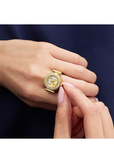 Guess Gugw1022l2 Kadın Yüzük Saat Altın