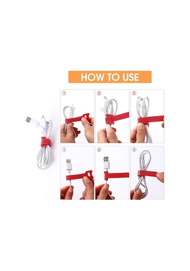 Besthome1 Beğen Nilon Bant Kabloları - 12x250mm, Ev/ofis İçin Organize Etme, Yeniden Kullanılabilir, Dayanıklı