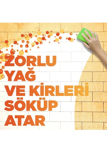 Mr. Muscle Mutfak Yağ Çözücü Sprey Portakal Kokulu 750 ML