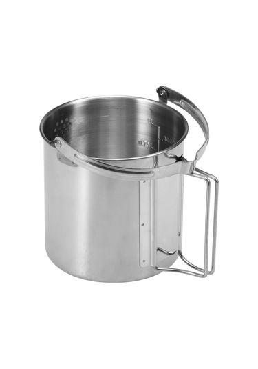 Yaozixa Dışarıda Kullanım İçin Paslanmaz Çelik Kamp Çaydanlığı - Döküm Çıkışı, Kapak Ve Katlanabilir Kolu İle Dayanıklı Tasarım Çok Renkli