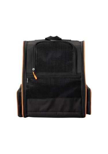 Brave Paws Sp Kedi Köpek Çantası Yıkanabilir Ve Hava Alan Piramit Model Siyah