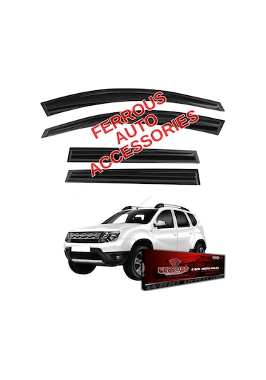 Dacia Duster Ferrous Cam Rüzgarlığı 4lü Set 2010 2017