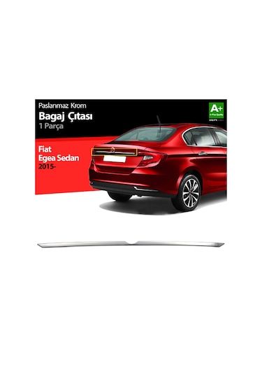 Fiat Egea Sedan Krom Bagaj Çıtası P.çelik