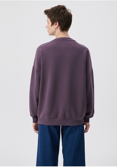 Mavi - Lux Touch Mor Sweatshirt 168837-70635 Mor