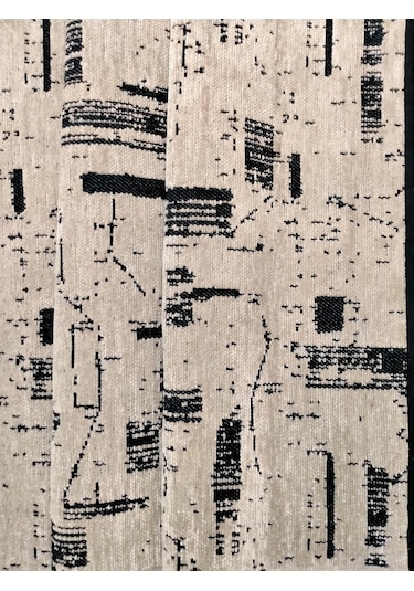Çam Halı Bodrum Bdr 114 Bej Özel Latex Kaymaz Tabanlı Kilim