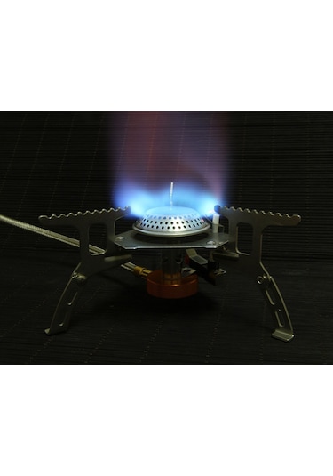 Jeemson Tomshoo Dışarıda Kullanım Kamp Çalışanı Seti: Katlanabilir Ocak Cr-8c + 9 Parça Rüzgar Engelleyici Ws-9 + Gaz Kartuşu Dönüştürücü Gt-1 - Kamp, Yürüyüş, Piknik İçin İdeal Çok Renkli