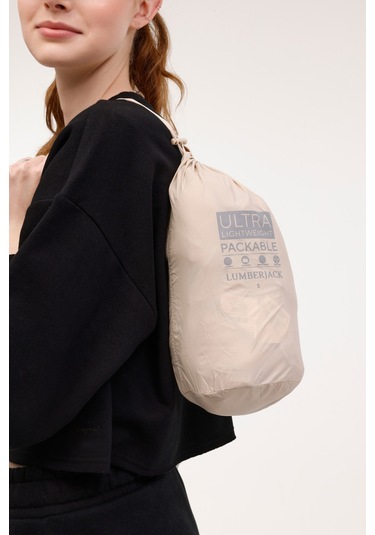 Lumberjack Wb Vest 4sn34 4pr Ekru Kadın Yelek Bej