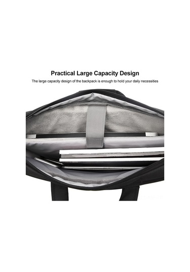 Didadodo Çoklu Kapalı 15 Hafif Laptop Çantası - Su Geçirmez, Omuz Askılı, Valiz Kayışlı Mavi MAVİ