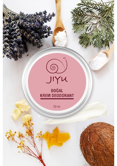 Jiyu Ter Kokusu Önleyici Doğal Krem Deodorant 50 ML