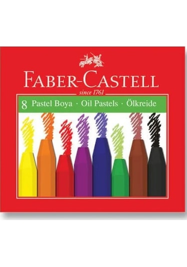 Faber Castell 8 Renk Pastel Boya Diğer