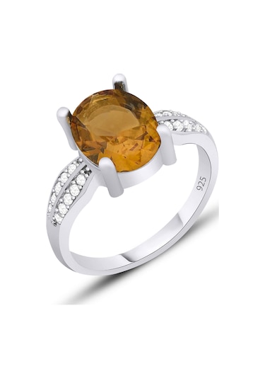 Silvera Telkari Gümüş Zultanit Taşlı Renk Değiştiren Yüzük 925 Ayar St308