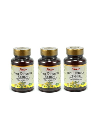 Balen Sarı Kantaron Ekstraktı 300 MG x 60 Kapsül 3 Adet