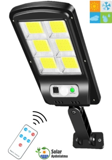 Mrs Solar Hb-400 Model Solar Güneş Enerjili Led Bahçe Aydınlatmas