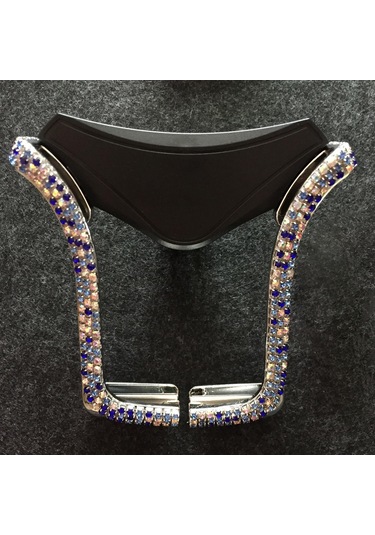 Homyl Şık Köpüklü Parlak Telefon Tutacağı Araç Mavi