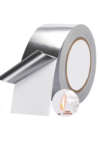 Alüminyum Folyo Bant Yanmaz Kombi Soba Borusu Bandı 48mm X 5m