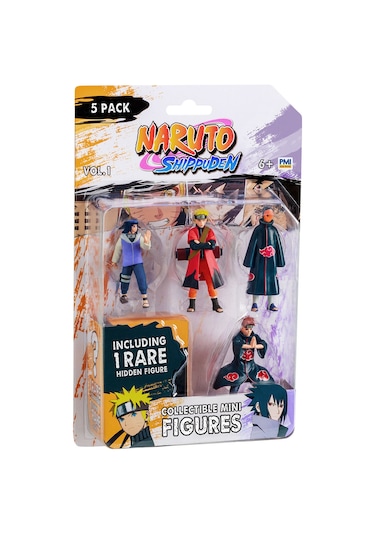 Naruto 5'li Koleksiyon Figür Seti Model 4