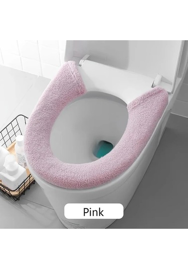 Elmpaly Yeşil 1 Adet Yumuşak Kalınlaştırılmış Yıkanabilir Klozet Kapağı Minderi Yeşil