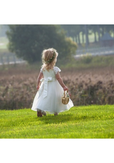 Xiyyadms Pmhl-057 Evlilik Çiçek Sepeti - Sarı Keten Ve Ahşap Çifte Kalp Desenli, 22x13.5cm, 100g