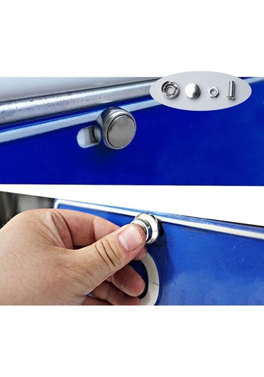 Cbtx 10 Takım Hırsızlığa Karşı Vidalar Araba Plaka Cıvataları Çerçeve Vidaları