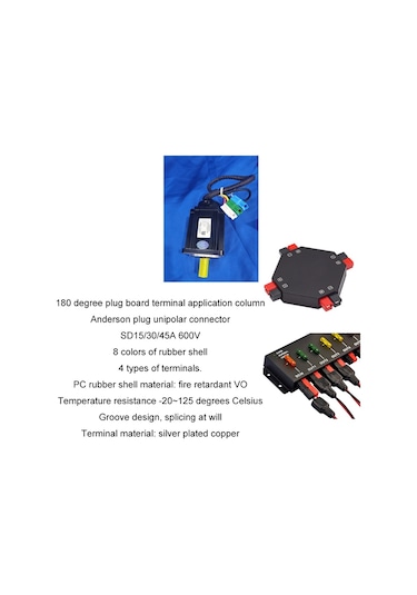 Sd45a600v Anderson Unipolar Kontrol Cihazı Fişi Sd45h-br