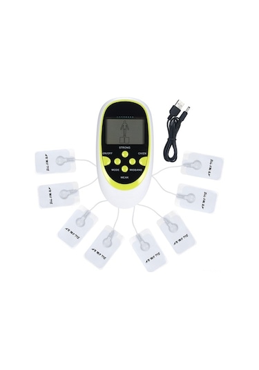 Artfulabode Renkli Modlu Masaj Aleti, Yorgunluğa Ve Ağrıya Terapi, Ems Elektrikli Çözüm, Çift Kanallı 8-15 Tj Çok Renkli