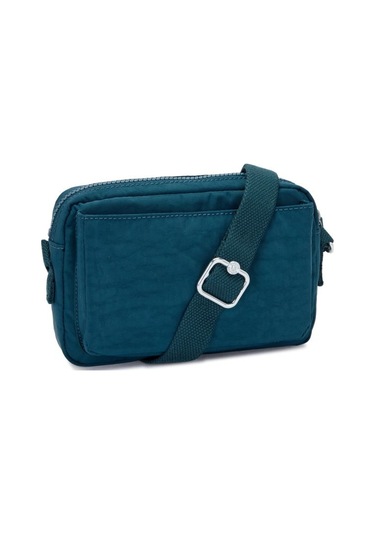 Kıplıng Abanu Küçük Boy Omuz Çantası Yeşil Cosmıc Emerald Yeşil