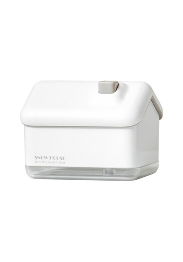 Createtech Yatak Beyaz Usb Kar Qb2020-008-g1 Mini Ev Noel Nemlendirici Hava Temizleyici Oda Nemlendirici