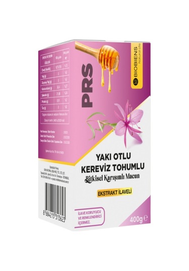 Biobiens Yakı Otlu Kereviz Tohumlu Macun 400gr