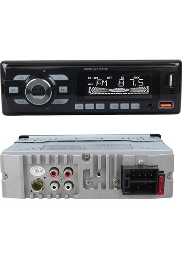 Ayt Carstar Cs-930 Çift Usb Sd Hafıza Kartı Fm Radyo Aux Bluetooth Araç Teyibi Kumandalı Oto Teyp 4x60 Watt Dijital