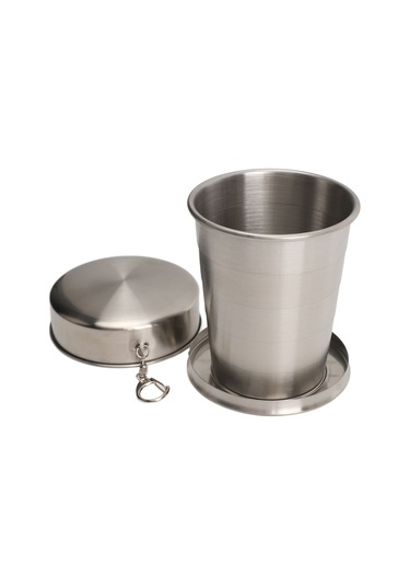 Moveevo 201 Paslanmaz Çelik Katlanabilir Bardak, 450ml, Taşınabilir Tasarım, Anahtar Zinciri Uyumlu, Dış Mekan Ve Seyahat İçin Ideal Diğer