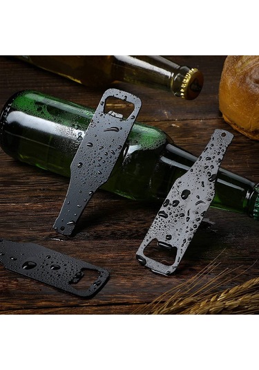 Gatherco 20 Adet Şişe Açacağı Şişe Şeklinde Konserve Açacakları Bira Açacağı Düz Saplı Bira Şişe Açacağı Mutfak Bar Restoran İçin Diğer