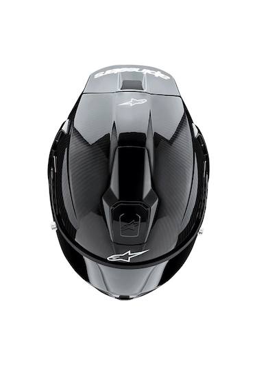 Alpinestars Supertech R10 Carbon Spor Motosiklet Kaskı Siyah