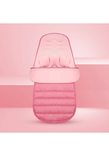Arabaslı Uyku Tulumu Pram Footmuff Sıcak Bebek Siyah Için Sıcak Bebek Sleepsack Pembe