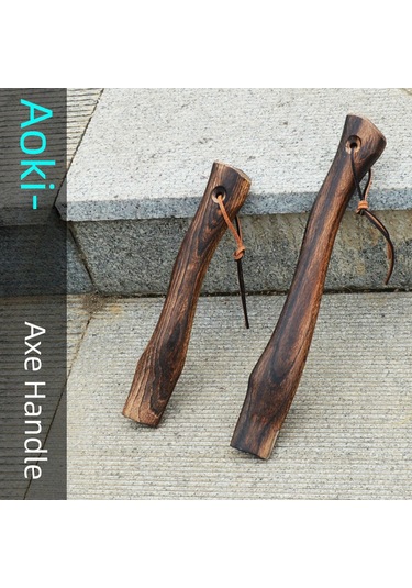 Hombey 32 Cm Deri İpli Ahşap Bıçak Sapı - Dayanıklı Yeşilçam Gövde, Hassas İşler İçin Kompakt Ve Konforlu Tutuş