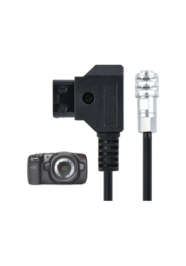 Moveevo Bmpcc 4k İçin D-tap'dan Güç Kablosu - V Mount/gold Mount Pil Uyumlu, 0.5m Uzunluk, Dayanıklı Ve Stabil Enerji Transferi