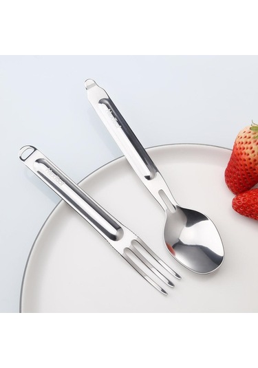 Nextool Piknik Yürüyüş Paslanmaz Çelik Gereçler Seti Çatal Kaşık Kamp Çatal Bıçak Takımı Seti Bpa İçermez, Fda Sertifikalı Değil