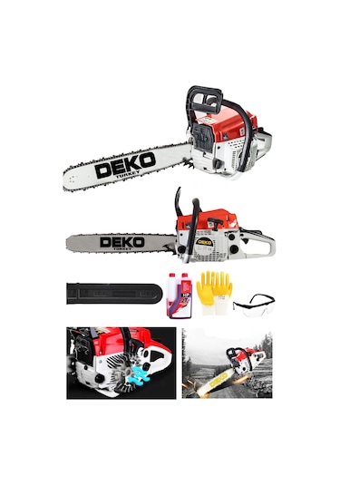 Deko Turkey 52CC 4.3HP DKT52B Benzinli Ağaç Kesme Motorlu Testere