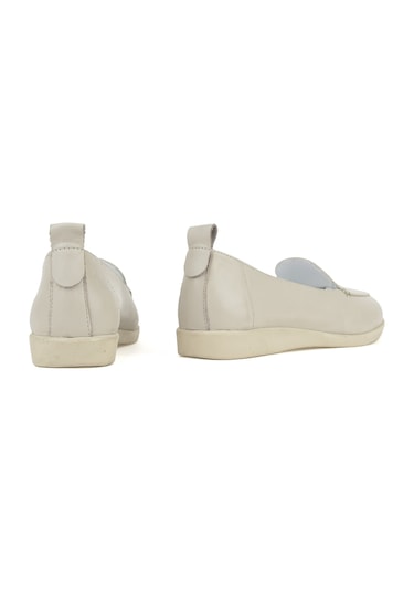 Ziya, Kadın Hakiki Deri Günlük Ayakkabı 1411022z2442 Buz Buz Buz Gri