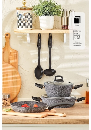 Emsan Luna 7 Parça Tencere Seti